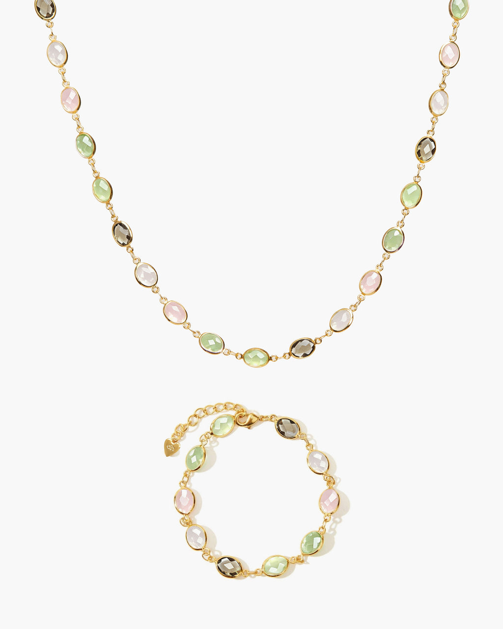 Whimsical Romance Stone Bracelet
