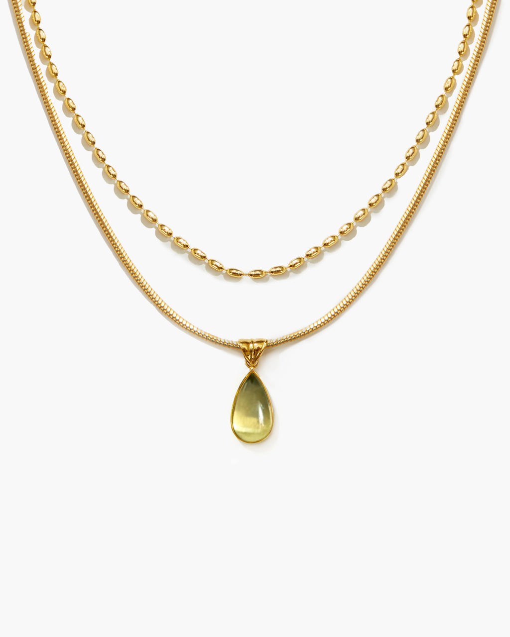 Waterdrop Necklace Set